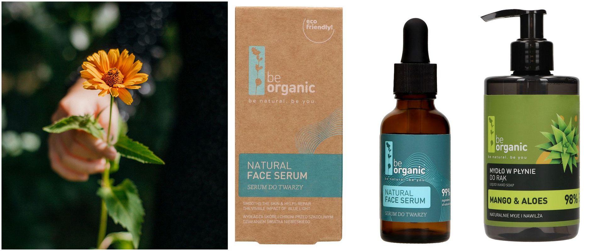 Naturalne serum do twarzy i mydło w płynie - nowe produkty w portfolio Be Organic